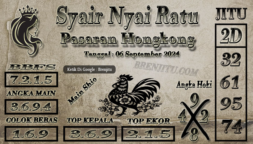 Syair Togel Hongkong Brenjitu Tanggal 06 September 2024