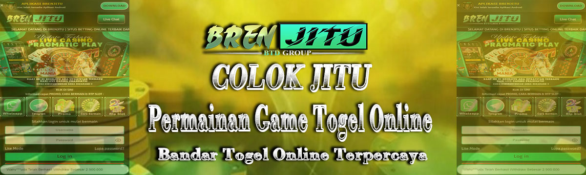 Colok Jitu : Permainan Game Togel Online